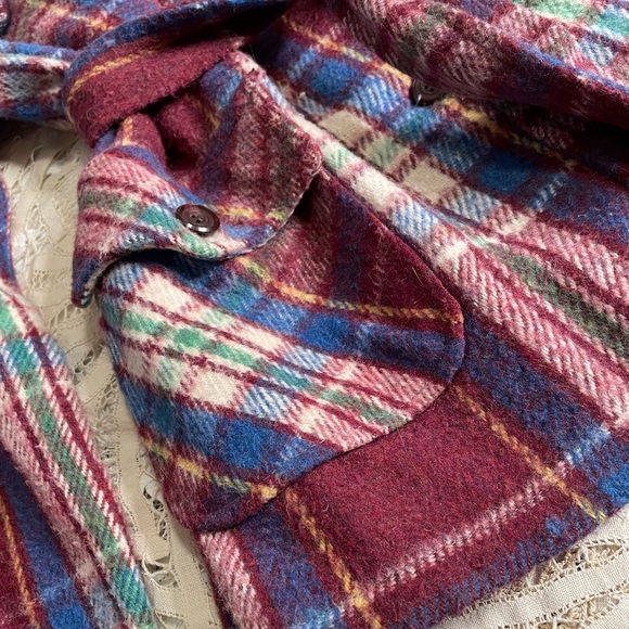 1970's Vintage Pirates Cove Wool Blend Jacket Coat 70's By New York Macintosh - Picture 3 of 5